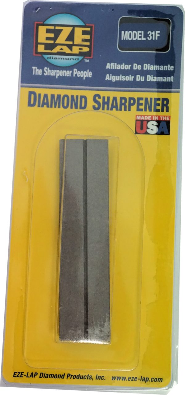 Eze-Lap Fine Grit Pocket Stone (600) with Fishook Groove- SORRY OUT OF STOCK - Image 2