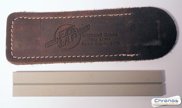 EZE-LAP 1″ x 6″ Super Fine Grit Diamond Bench Stone (1200g) with Fish Hook Groove - Image 3