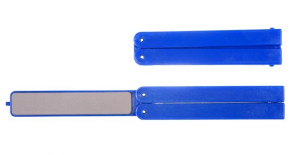 Eze-lap Super Fine Grit (1200) - Blue Handle Folding Eze-Fold Sharpener