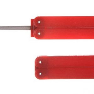 Eze-lap Folding Sharpener with Tapers shaft for serrated Blades