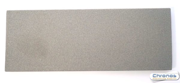 Eze-Lap 3" x 8" x 1/4" Medium Grit Diamond Bench Stone (400) With Leather Pouch - Image 4