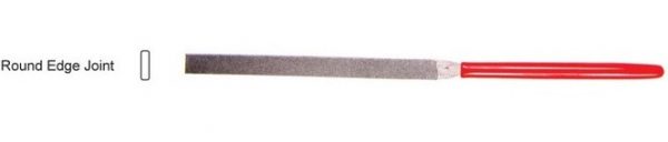 Eze-lap Round Edge Joint, Fine Grit Individual Needle File (600)