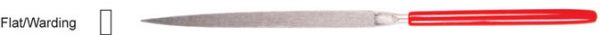 Eze-lap Flat Warding, Fine Grit Individual Needle File (600)